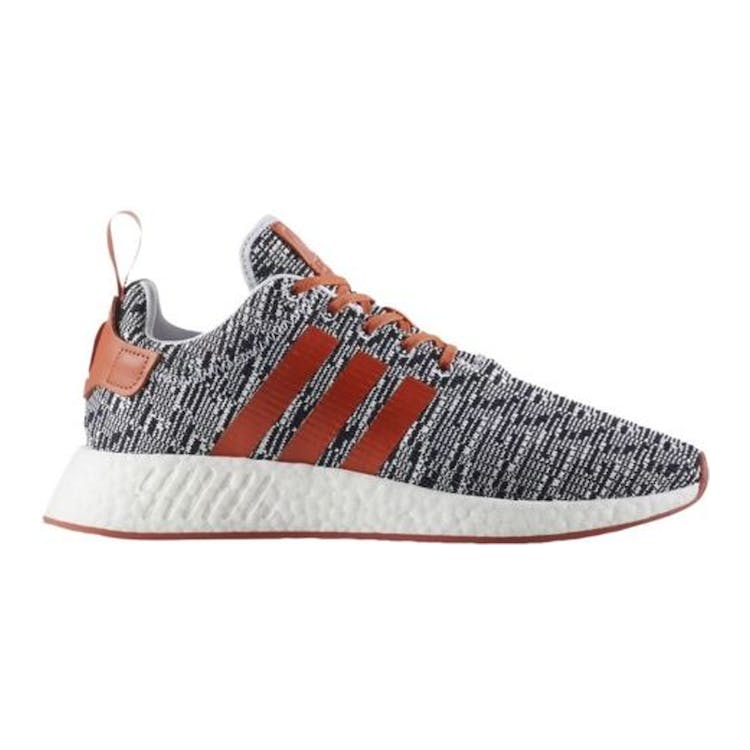 Image of adidas NMD R2 White Grey Solar Red