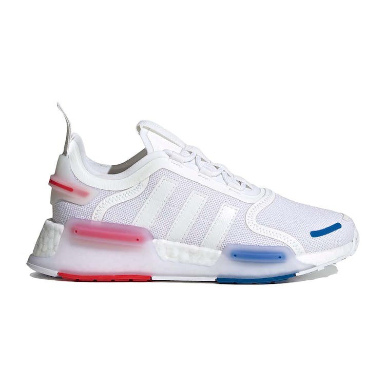 Image of adidas NMD V3 White Red Blue (GS)