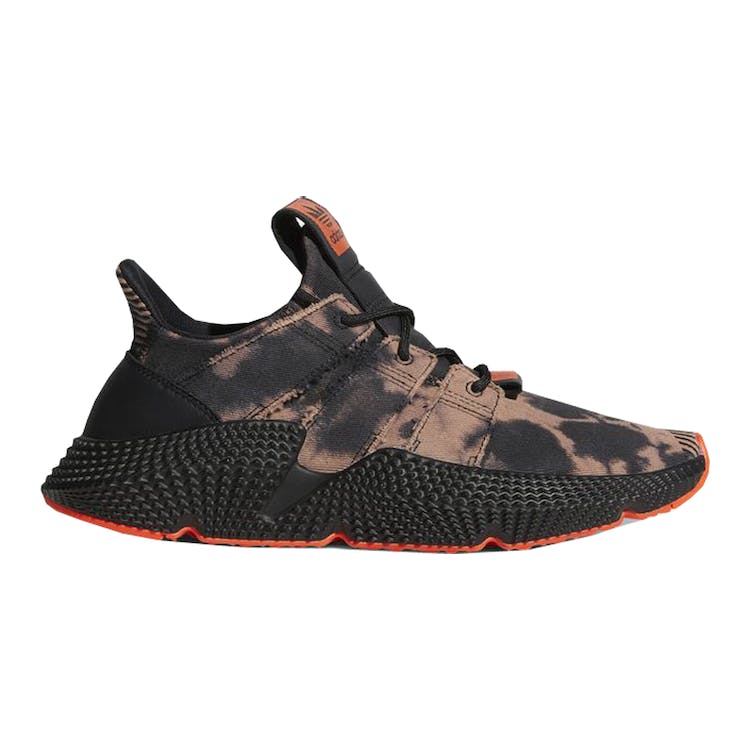 Image of adidas Prophere Bleached Black Solar Red