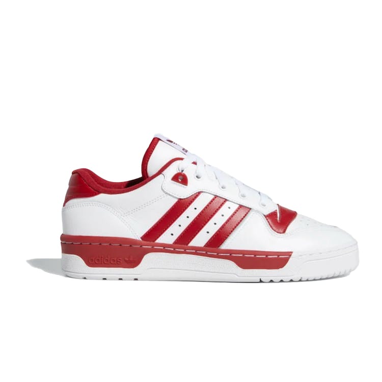 Image of adidas Rivalry Low Cloud White Active Maroon