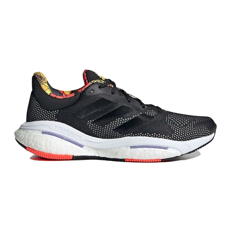Image of adidas Solarglide 5 Black Solar Red Purple (W)