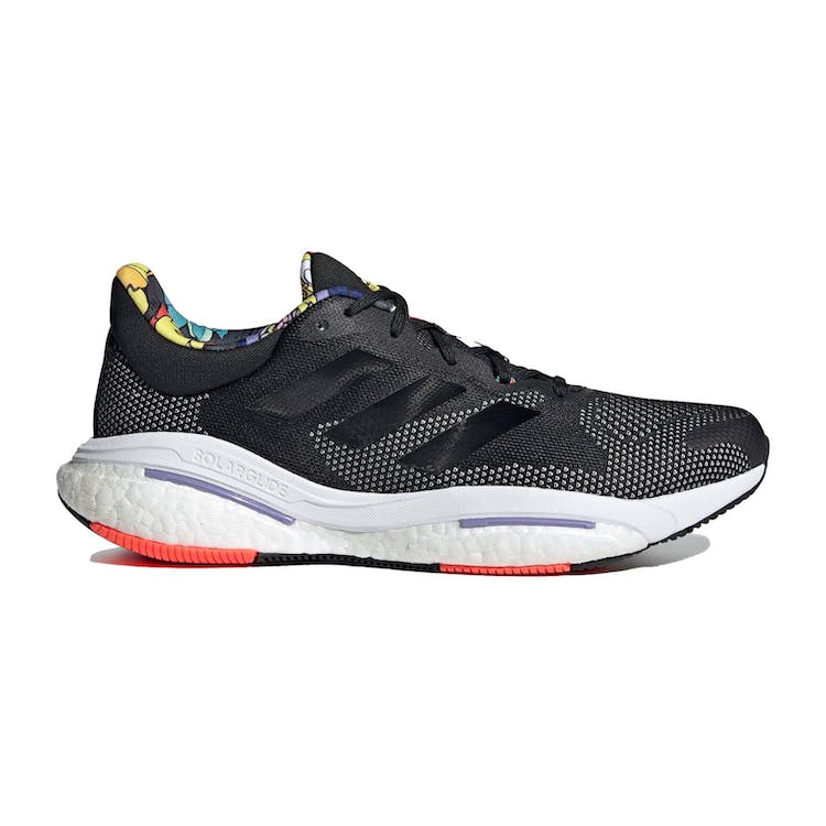 Image of adidas Solarglide 5 Black Solar Red Purple