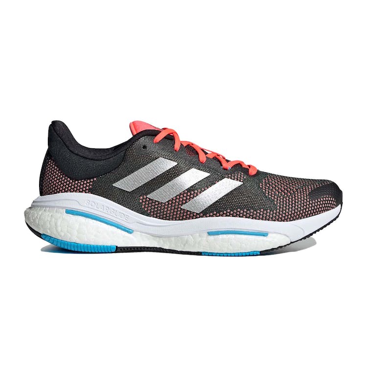 Image of adidas Solarglide 5 Carbon Silver Turbo