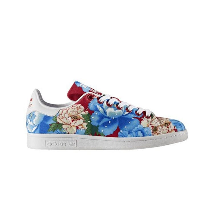 Image of adidas Stan Smith Dark Red Floral (W)