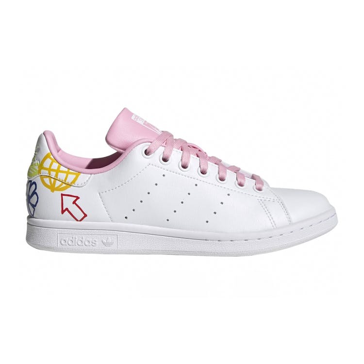 Image of adidas Stan Smith Doodle White Pink (W)