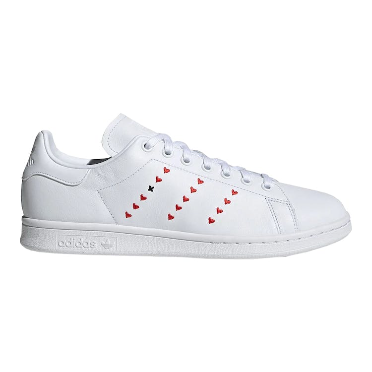 adidas stan smith heart red