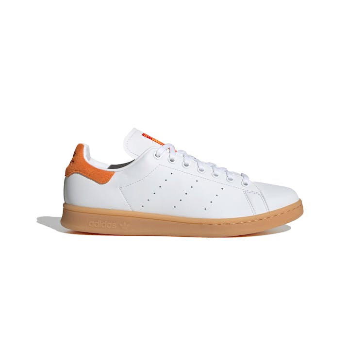 Image of adidas Stan Smith White Orange Gum