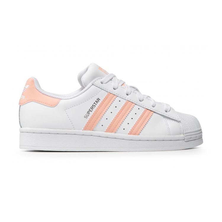 Image of adidas Superstar Cloud White Haze Coral (GS)