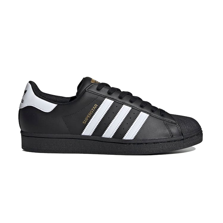 Image of adidas Superstar Core Black Cloud White Gold