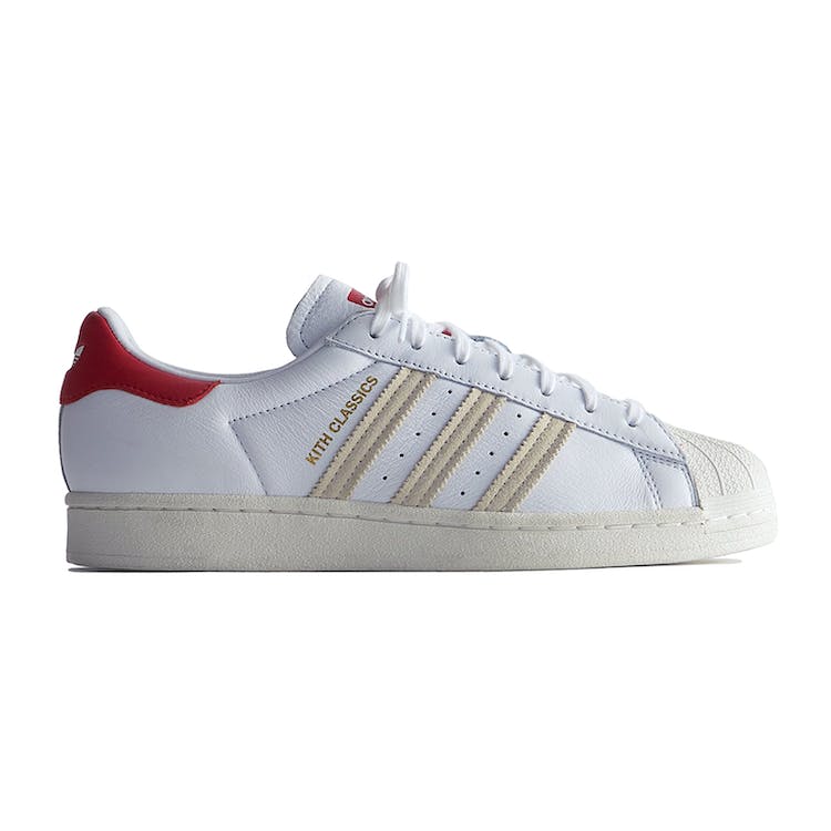 Image of adidas Superstar Kith Classics White Red