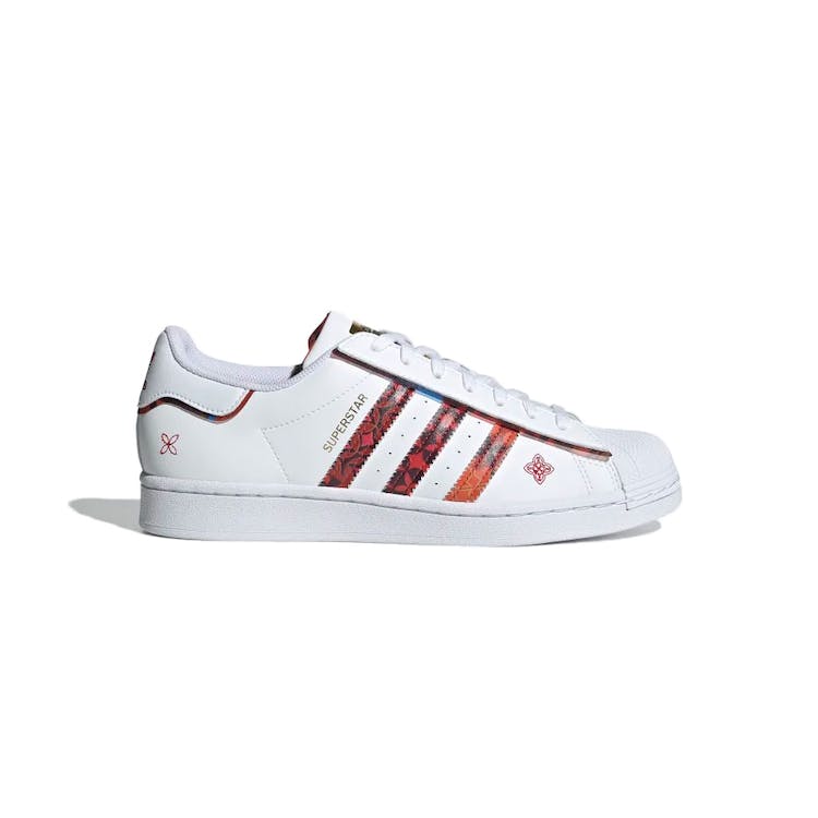 Image of adidas Superstar Lunar New Year White Red