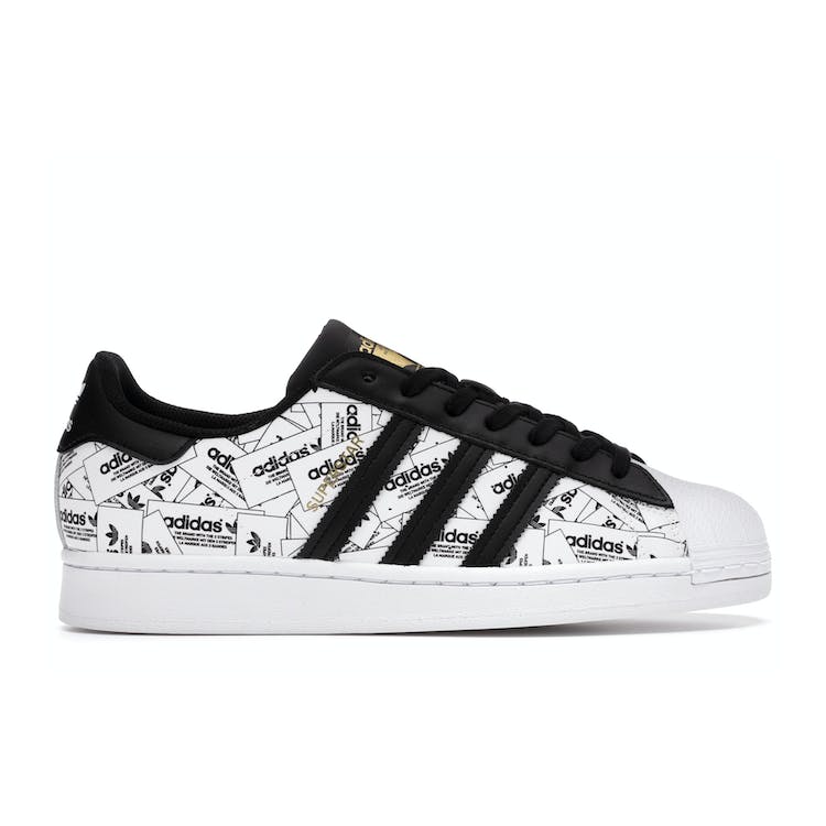 Image of adidas Superstar Reflective All-Over Print