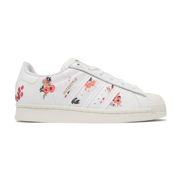 Image of adidas Superstar White Floral (W)