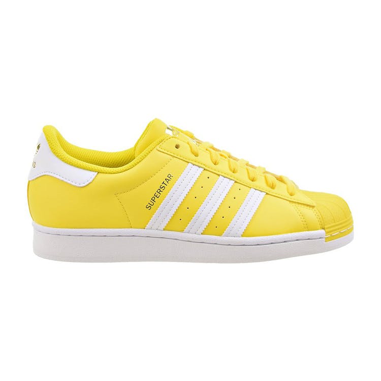 Image of adidas Superstar Yellow White