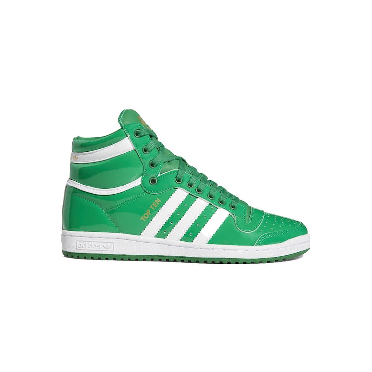 Image of adidas Top Ten Hi Green