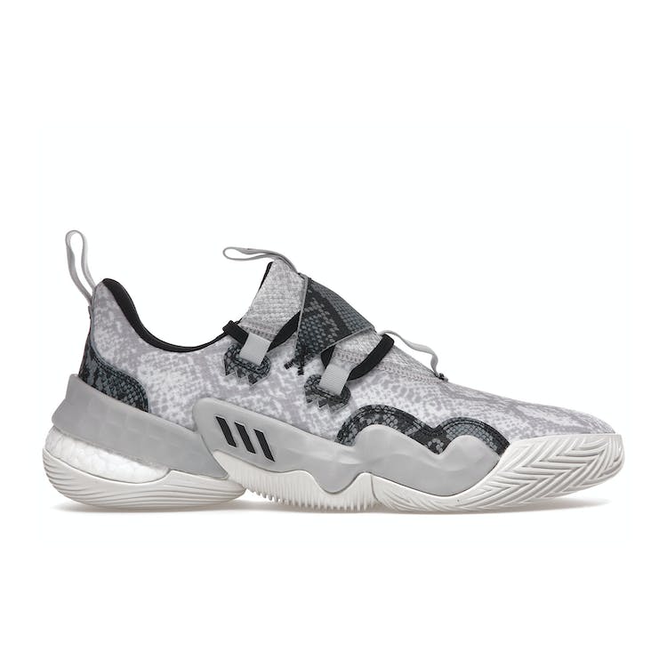 Image of adidas Trae Young 1 Light Solid Grey Snakeskin