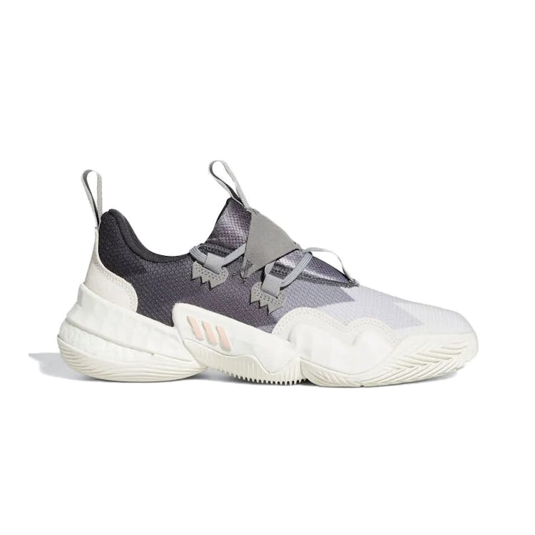Image of adidas Trae Young 1 White Grey Purple