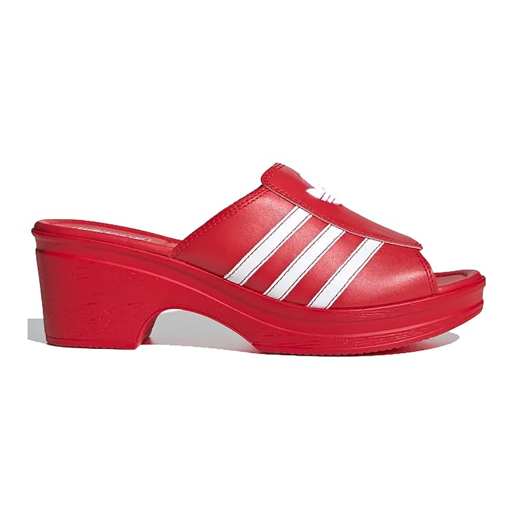 Image of adidas Trefoil Mules Lotta Volkova Red (W)