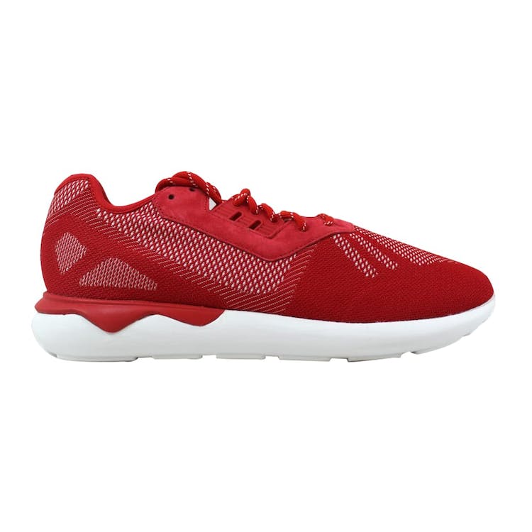 Image of adidas Tubular Runner Weave Scarlet Red/Scarlet Red-White