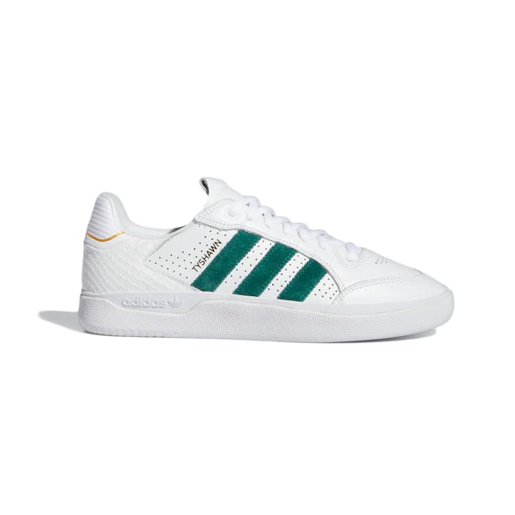 Image of adidas Tyshawn Low Cloud White Collegiate Green