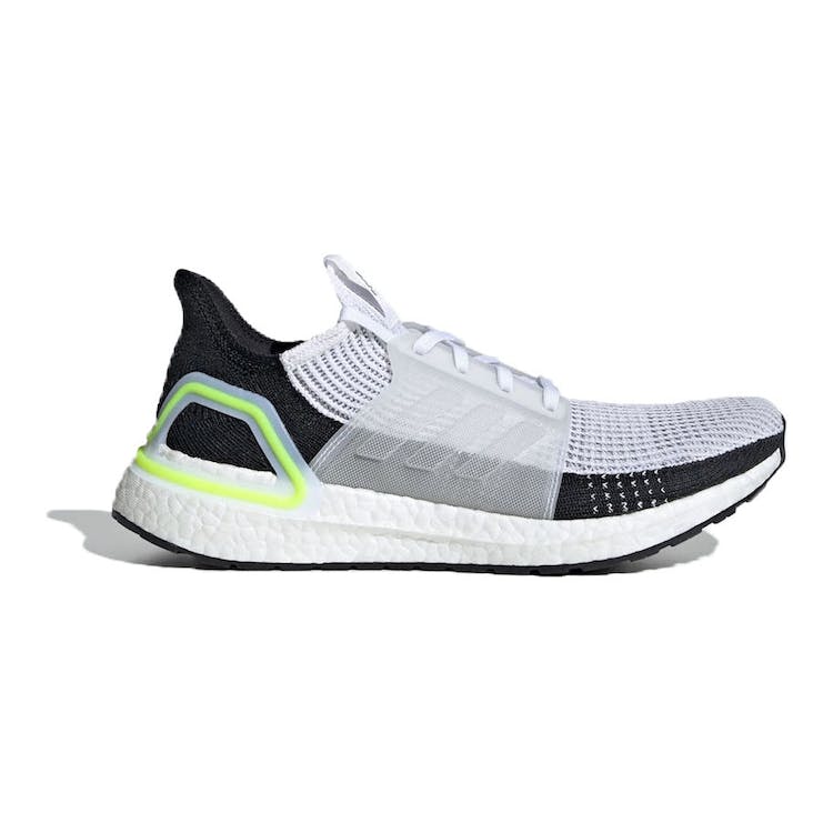 Image of adidas Ultra Boost 19 White Black Volt