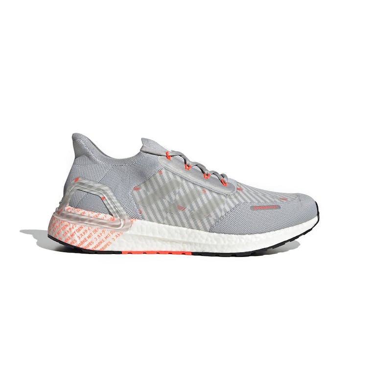 Image of adidas Ultra Boost 20 City Light Grey Solar Red