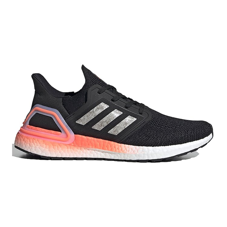 Image of adidas Ultra Boost 20 Core Black Signal Coral