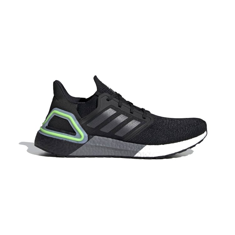 Image of adidas Ultra Boost 20 Core Black Signal Green