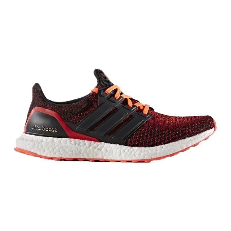 Image of adidas Ultra Boost 2.0 Core Black Solar Red