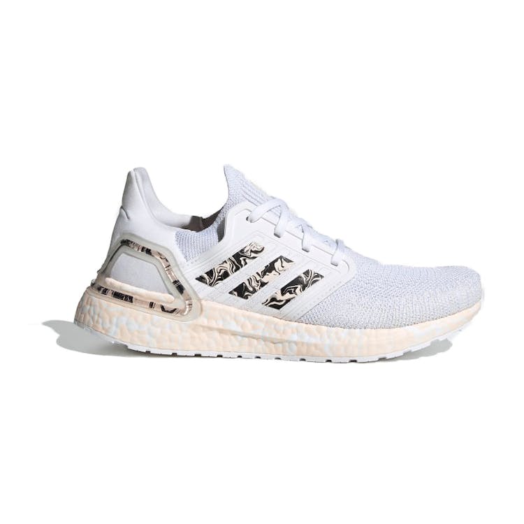 Image of adidas Ultra Boost 20 Glam Pack White Pink Tint (W)