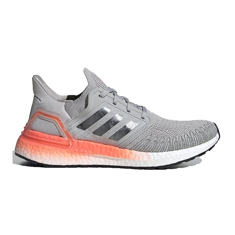 Image of adidas Ultra Boost 20 Grey Two Signal Coral (W)