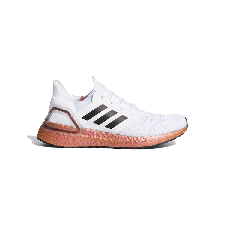 Image of adidas Ultra Boost 20 White Signal Pink (W)