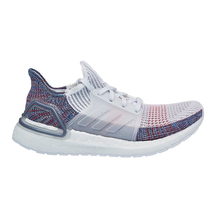 Image of adidas Ultra Boost 2019 White Blue Multi-Color (W)