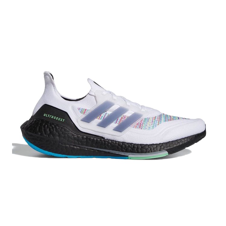 Image of adidas Ultra Boost 21 White Multicolor