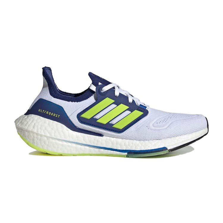 Image of adidas Ultra Boost 22 Solar Yellow Victory Blue (W)