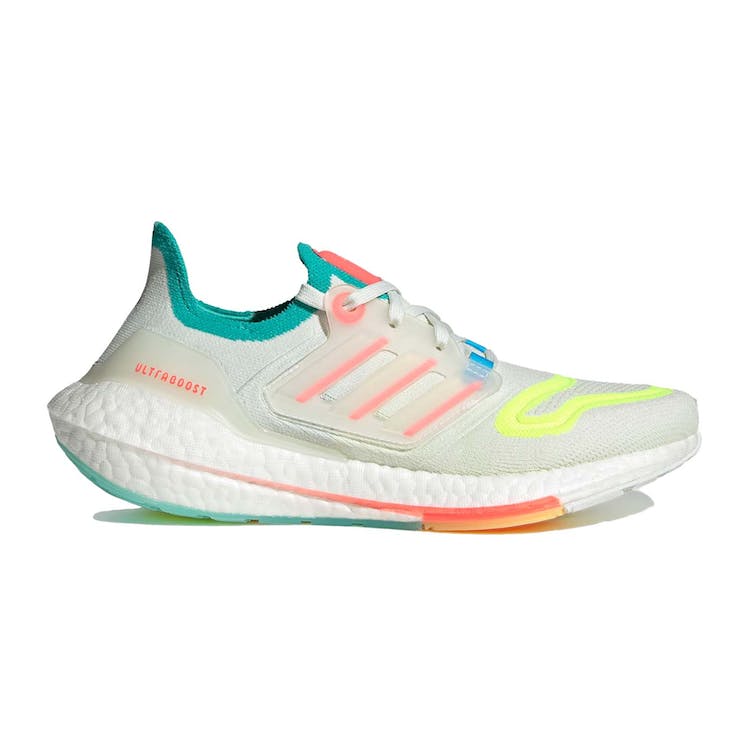 Image of adidas Ultra Boost 22 White Tint Turbo Mint Rush (W)