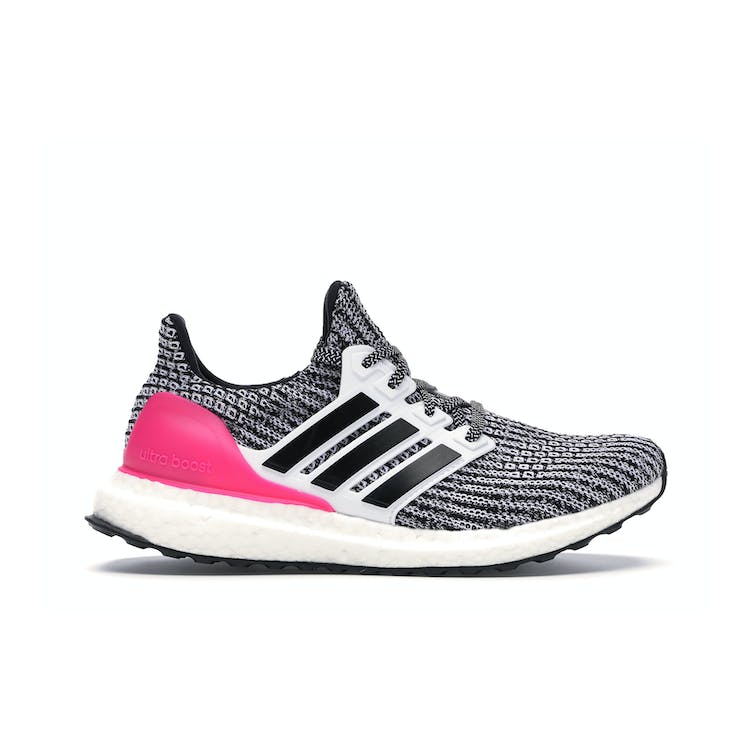 Image of adidas Ultra Boost 4 White Black Pink (GS)