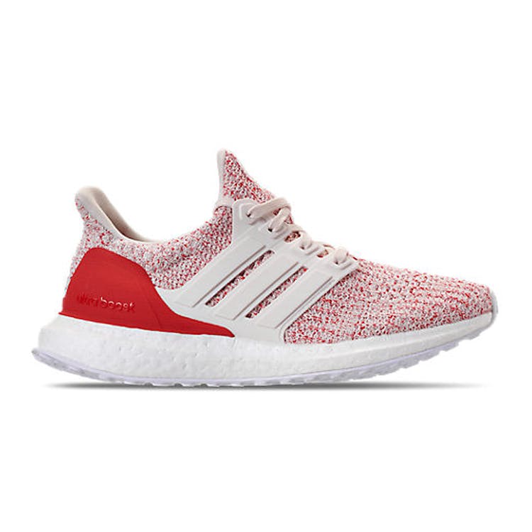Image of UltraBoost 4.0 J Chalk White Active Red