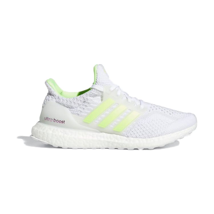 Image of adidas Ultra Boost 5.0 DNA Glow in the Dark White Signal Green (W)