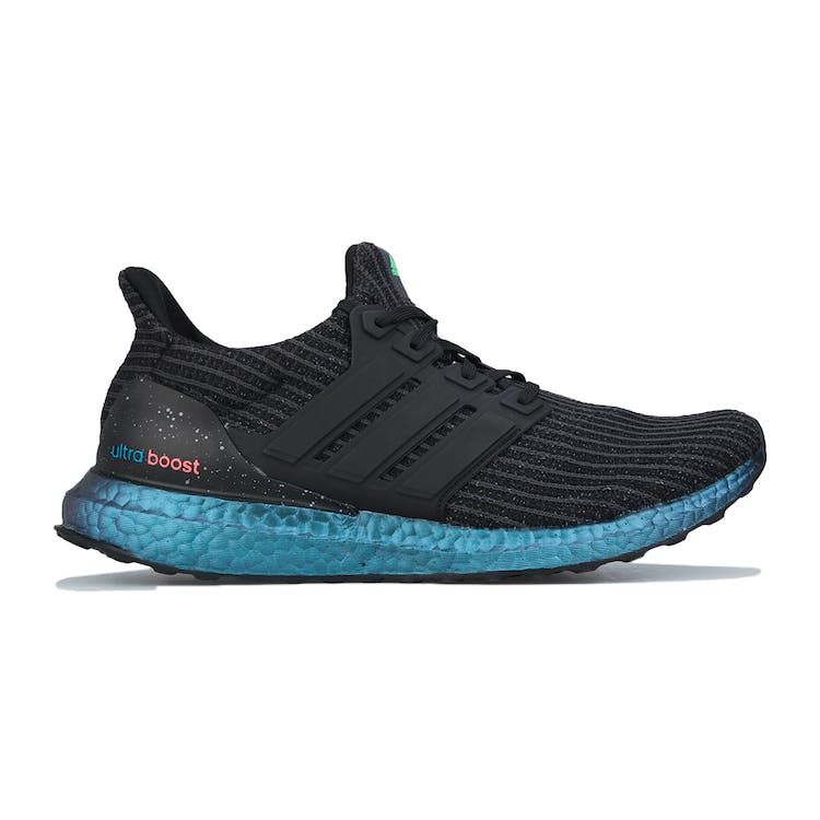 Image of adidas Ultra Boost Black Green Zest
