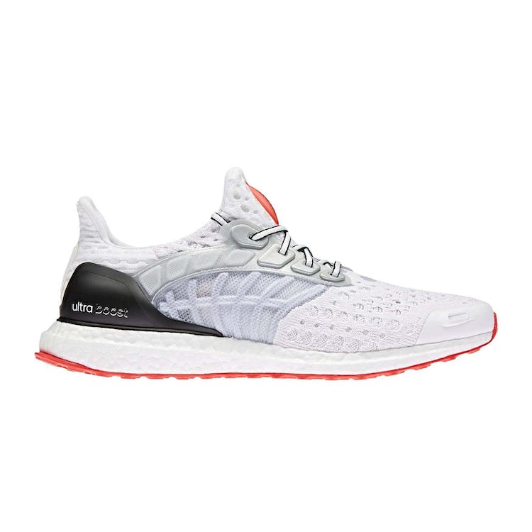 Image of adidas Ultra Boost Climacool 2 DNA White Vivid Red Black