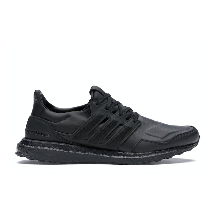 Image of UltraBoost Leather Core Black