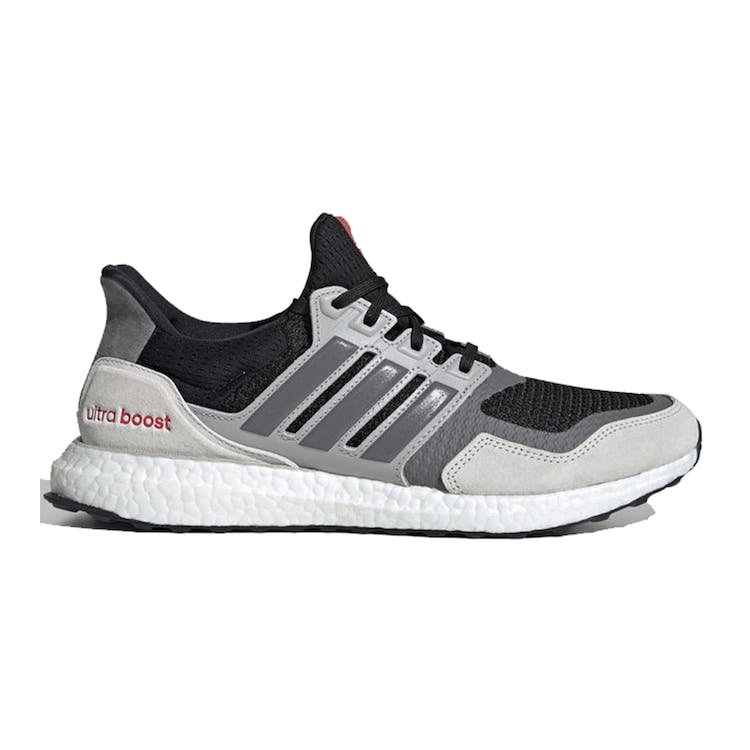 Image of adidas Ultra Boost S&L Black Grey Four Red