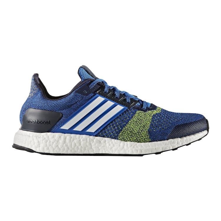 Image of adidas Ultra Boost ST Blue Solar Yellow
