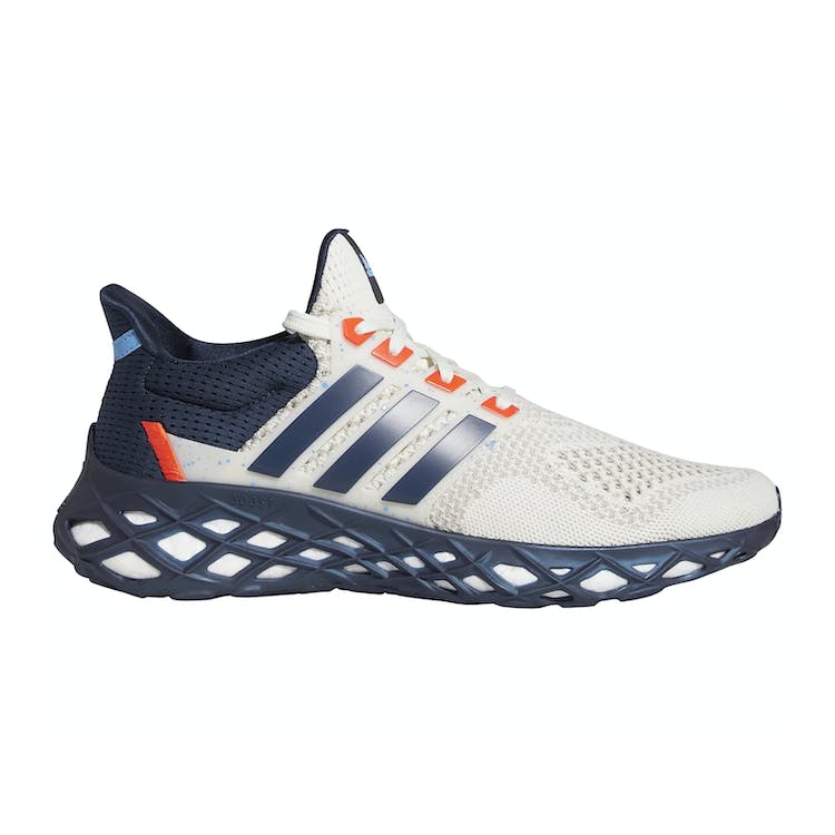 Image of adidas Ultra Boost Web DNA Chalk White Collegiate Navy