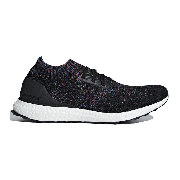 Image of adidas Ultraboost Uncaged Core Black Active Red Blue