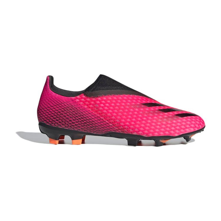 Image of adidas X Ghosted 3 Laceless FG Shock Pink