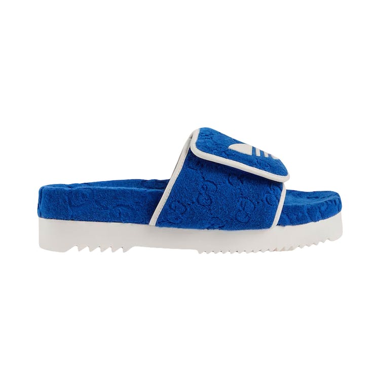 Image of adidas x Gucci GG Platform Sandal Blue