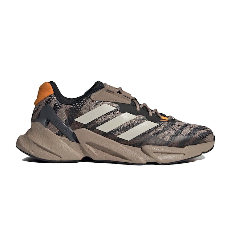 Image of adidas X9000L4 Chalky Brown Bright Orange