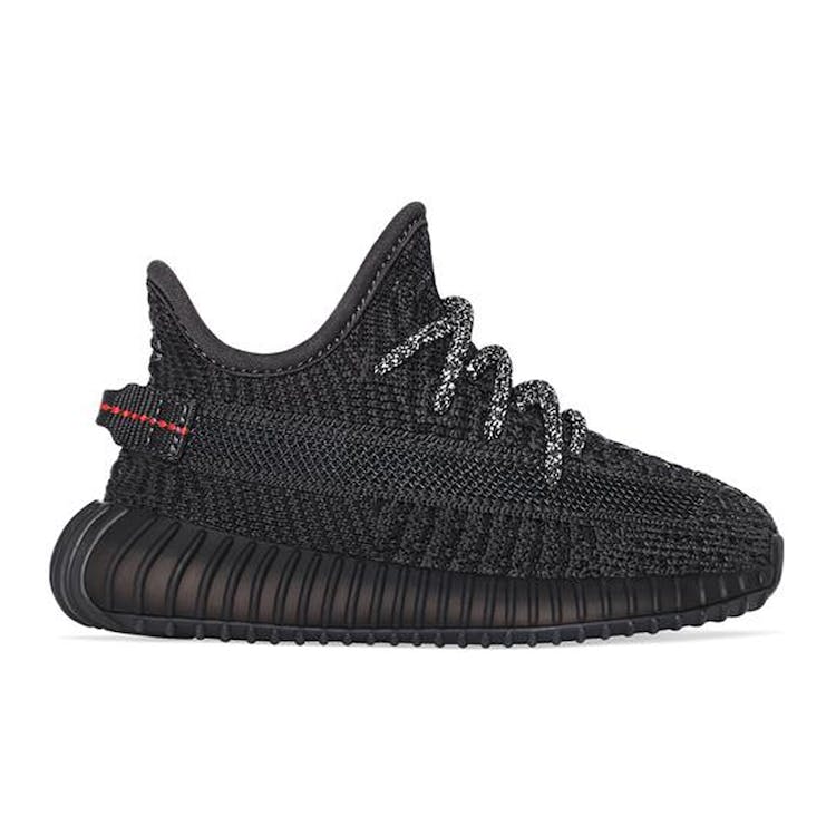 Image of Yeezy Boost 350 V2 Infant Black Non-Reflective